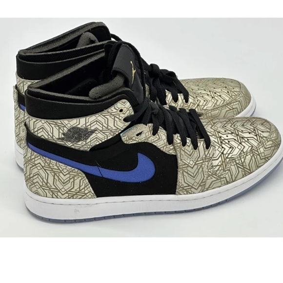 Jordan 1 High Zoom Air CMFT Gold Laser Men’s size 13 - Picture 4 of 13